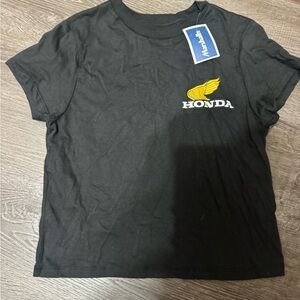 Honda Women's Black Short Sleeve Tee